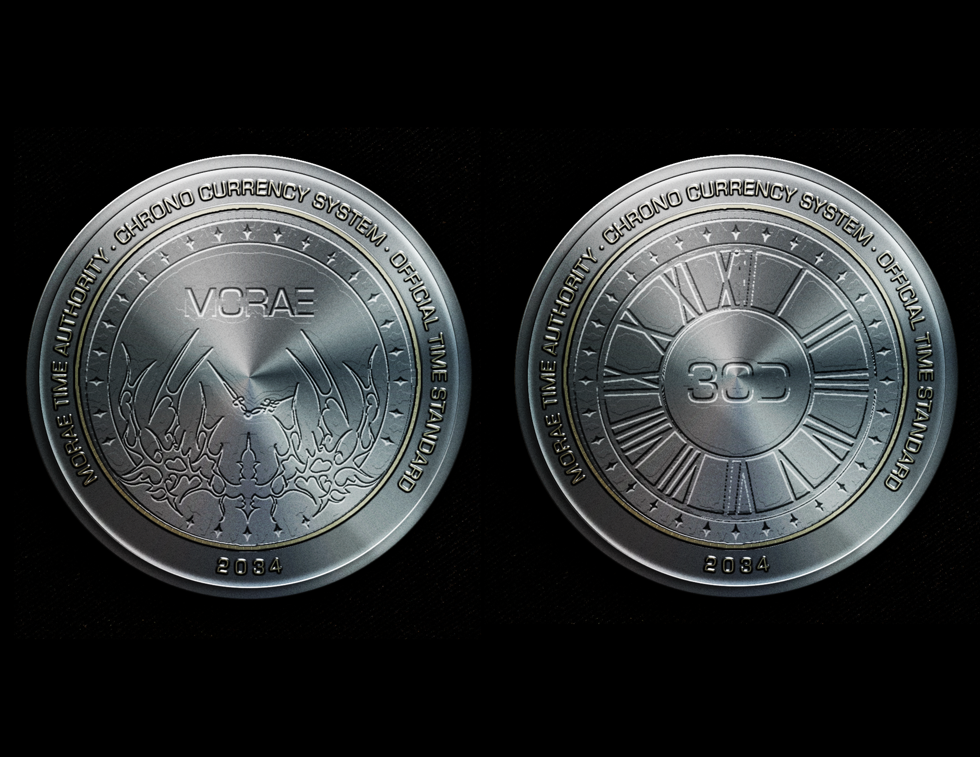 Morae coin design