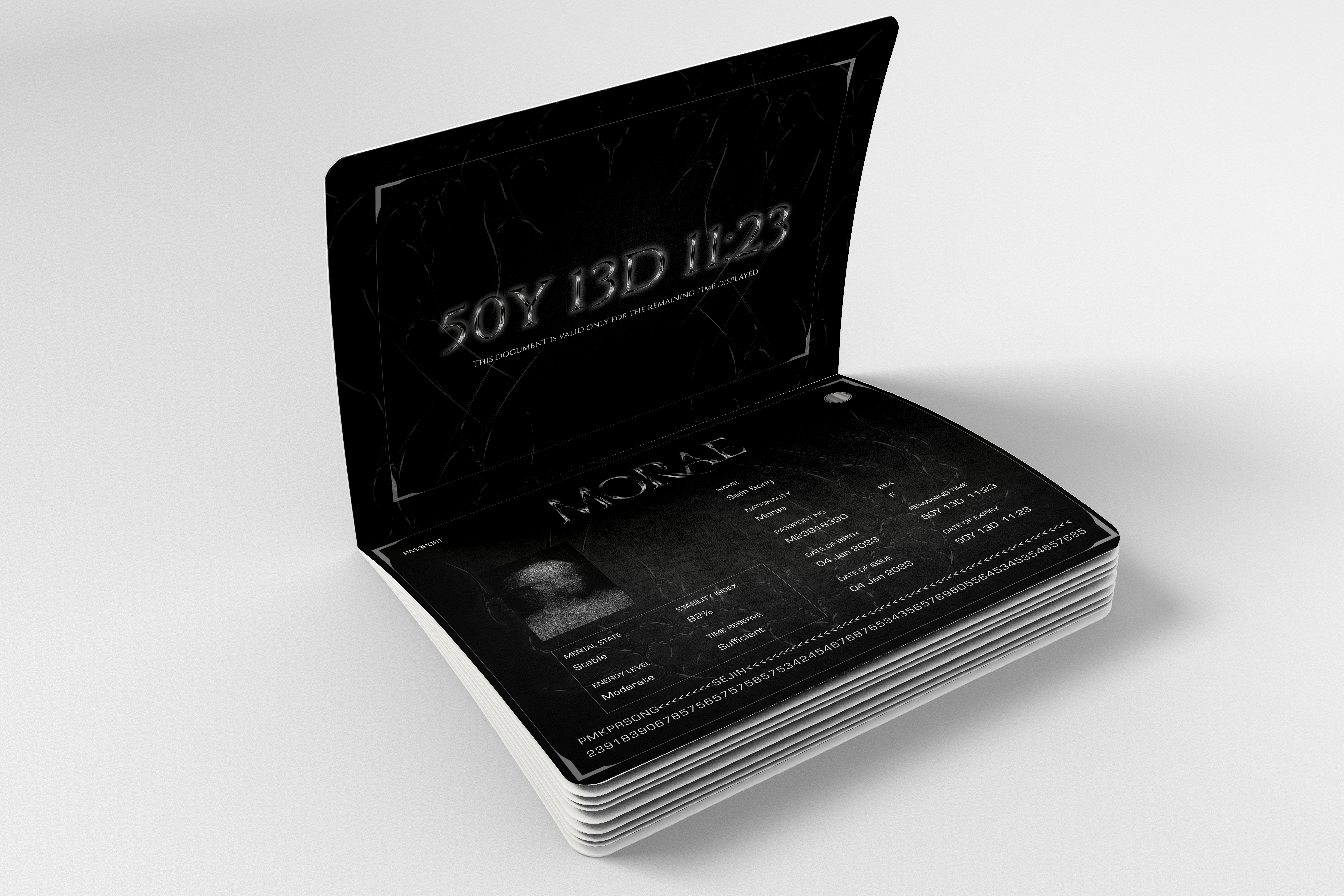 Morae passport design
